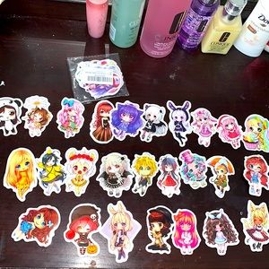 ✨ Cute Anime Stickers Bundle (all 50)✨